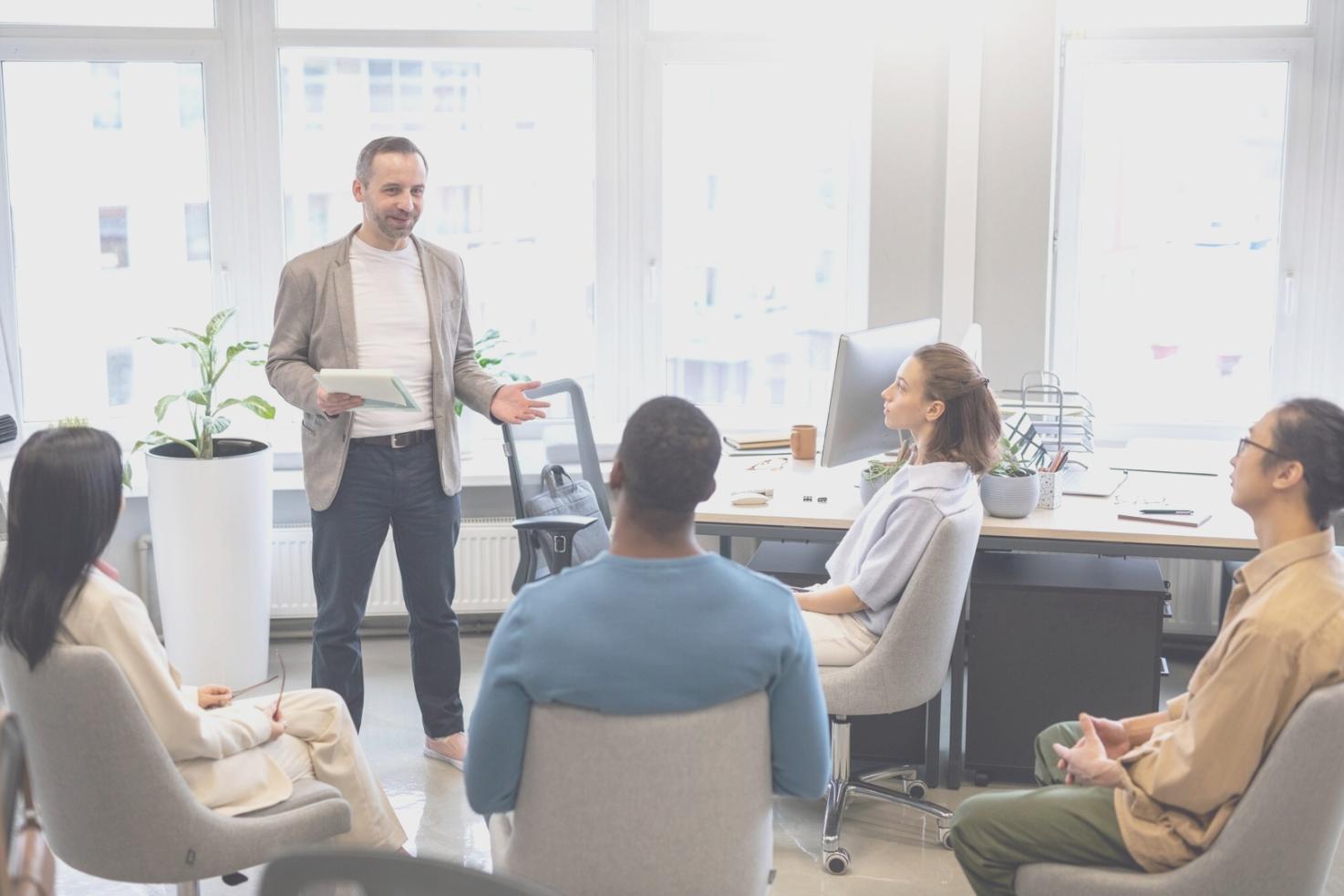 Data protection professionals working on disaster recovery simulation